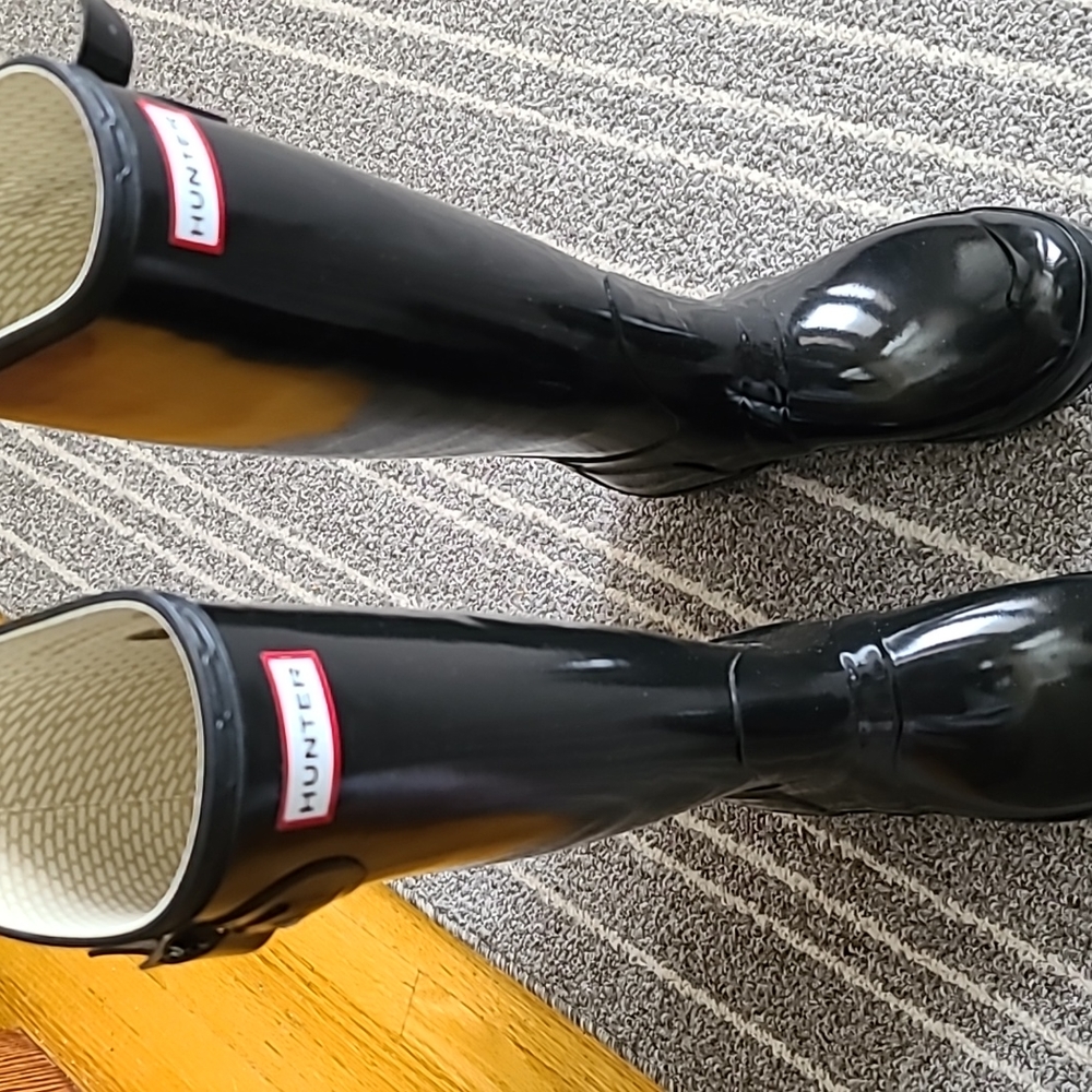 HunterOriginal Tall Gloss Rain Boots